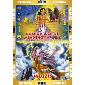 DVD film Dobrodružství mladého Ramsese Mojžíš DVD