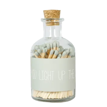 Svíčka My Flame Lifestyle MY FLAME ZÁPALKY - YOU LIGHT UP THE WORLD