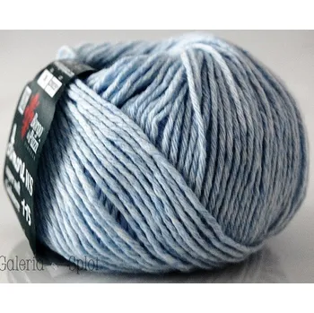 Příze Borgo de' Pazzi Amore WS Super soft Cashmere 115 sv. modrá 36 (Super soft Cashmere 115 Azzurro 36)