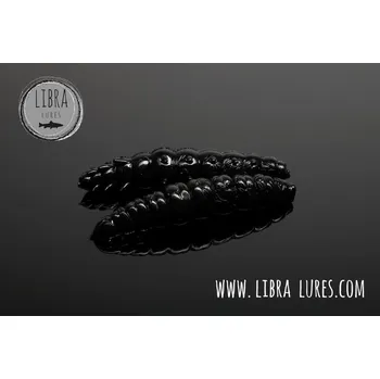Umělá nástraha Libra Lures LARVA 45 Black 040 (Cheese)