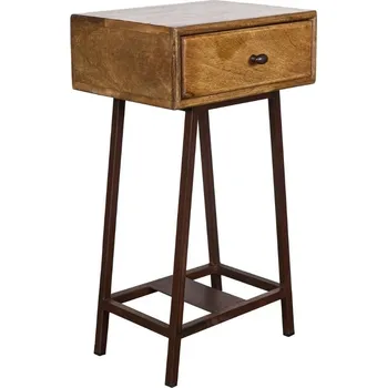 Noční stolek WOOOD Mangový noční stolek Trax 35 x 40 cm