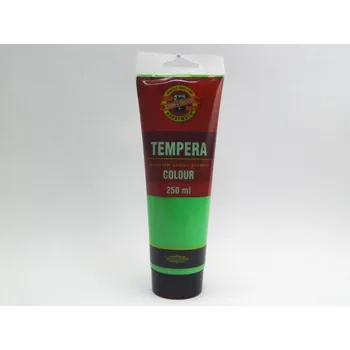 Vodová barva Temperová barva, 250 ml, Kohinoor, zelená světlá