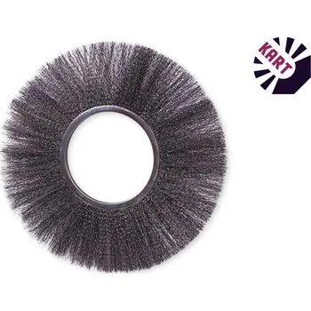 Brusný kartáč Drátěný kroužek 350 mm - ocel vlnitá, 0,25 mm