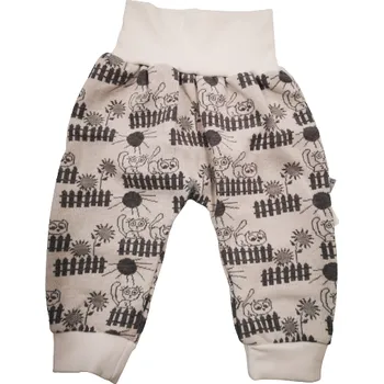 Kojenecké buggy kalhoty baby service 21666 smetanová Rozměr: 80