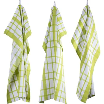 Utěrka Utěrky z egyptské bavlny MÁJA zelená 50 x 70 cm 3 ks