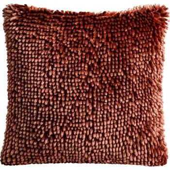 Polštář Polštář SHAGGY s hustým vlasem, tmavě červená, 40x40 cm Mybesthome Varianta: Povlak na polštář, 40x40 cm