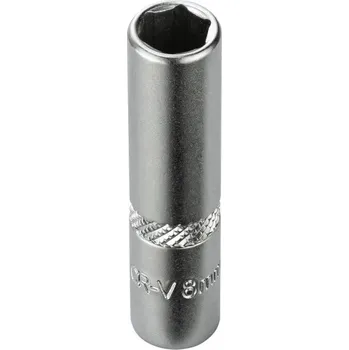 Gola hlavice DEMA Nástrčný klíč / ořech dlouhý 8 mm 1/4"