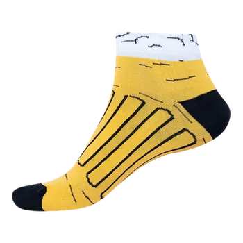 Pánské ponožky Ponožky - Pivo 14 nízké - velikost 43-46 (Velikost 43-46)