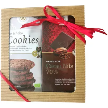 Dárkový potravinový koš Miko Fairtrade dárkový balíček Čokoládové potěšení