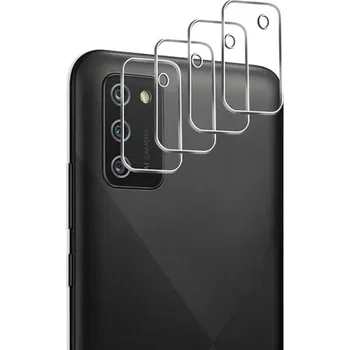 3x Picasee ochranné sklo na čočku fotoaparátu a kamery pro Samsung Galaxy A02s A025G 2+1 zdarma