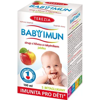 Přírodní produkt Terezia Company Baby Imun s hlívou a rakytníkem jablko 100 ml