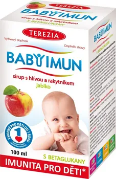 Přírodní produkt Terezia Company Baby Imun s hlívou a rakytníkem jablko 100 ml