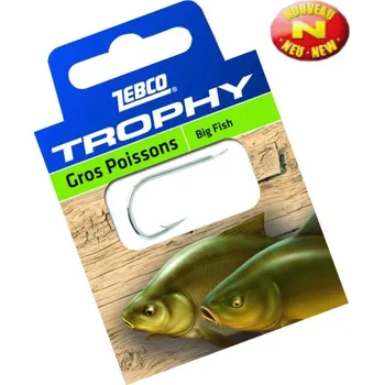 Umělá nástraha háčik zebco Trophy Big Fish, vel.12, 0.14mm, 0.5m 44 4382012 - háčik zebco Trophy Big Fish, vel.12, 0.14mm, 0.5m