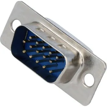 Elektrická zásuvka Konektor HD D-Sub DE-15 M