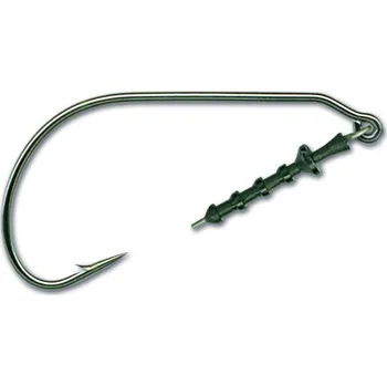 Rybářský háček 91768KH-2/0, soft návnada háček, 5ks, Mustad veľ. 2/0, barva black nickel