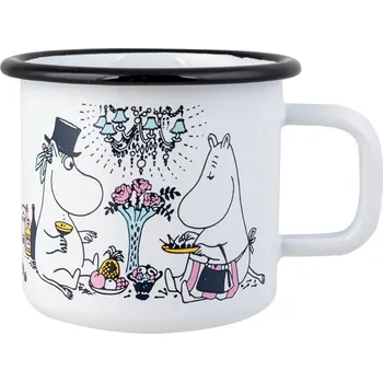 Smaltovaný hrnek Moomin Datenight 0,37l Muurla Muminci