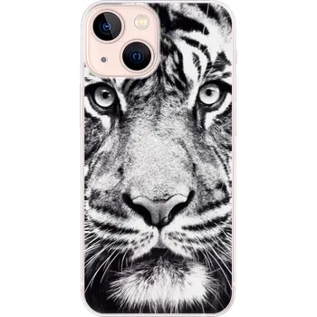 Pouzdro na mobilní telefon Odolné silikonové pouzdro iSaprio - Tiger Face - iPhone 13 mini