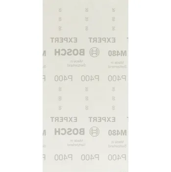 Brusný papír Bosch Accessories EXPERT M480 2608900769 brusná síť pro orbitální brusku bez otvorů Zrnitost 400 (d x š) 230 mm x 115 mm 10 ks