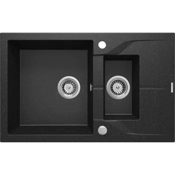 Granitový dřez Granitový dřez Deante ANDANTE ZQN 2513 černá