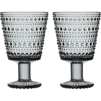 Sklenice Iittala Sklenice Kastehelmi 0,26l, 2ks, šedé