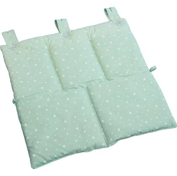 Dětská postýlka Eva Kiedroňová Látkový kapsář - Vintage Lípová zeleň