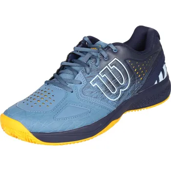 Pánská tenisová obuv Recenze Wilson Kaos Comp 2.0 CC 2020 modrá 44,5