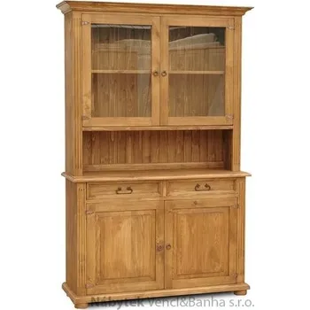 Organizace kuchyně dřevěný kredenc stylový z masivního dřeva borovice Mexicana D14 euromeb