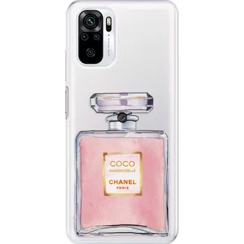 Telefonní příslušenství Odolné silikonové pouzdro iSaprio - Chanel Rose - Xiaomi Redmi Note 10 / Note 10S