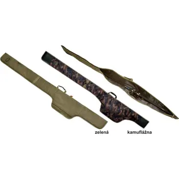 Pouzdro na prut Pouzdro Phantom na jeden prut s navijákem délka 197cm - barva zelená