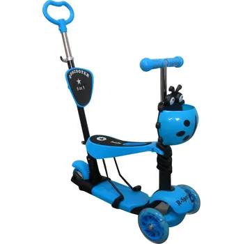 Koloběžka Dětská tříkolová koloběžka R-Sport 5v1 modrá