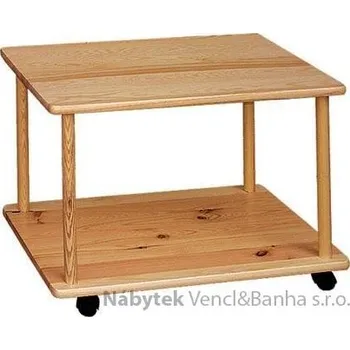 Konferenční stolek dřevěný barový stolek z masivního dřeva borovice drewfilip 27