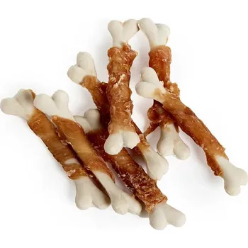 Pamlsek pro psa Salač Kalciová kost obalená kuřecím masem 250 g