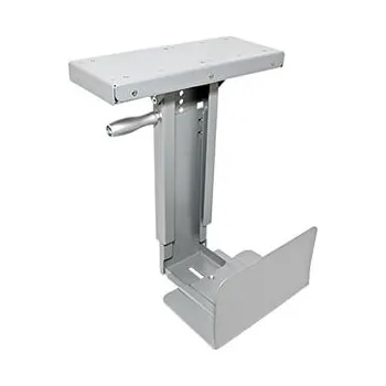 Držák PC ROLINE Držák PC pod desku stolu, možnost otočení, stříbrný, 30kg - 17.03.1130