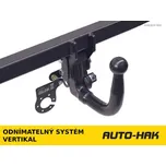 Tažné zařízení FIAT DOBLO / OPEL COMBO L1/L2 10-, vertikal