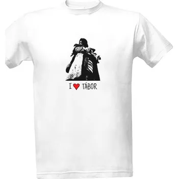 Pánské tričko Tričko s potiskem Žižka na triku pánské