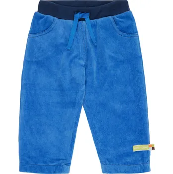 Dětské manžestrové kalhoty Světle modrá loud + proud Velikost: 62/68