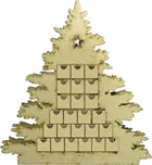 AladinE Adventní kalendář dřevěný…