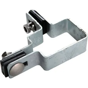 Příslušenství pro plot Objímka pro 3D panel light, rohová 60x40 mm Zn