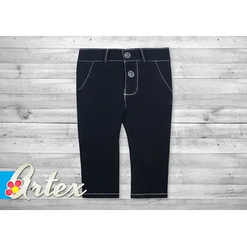 Chlapecké kalhoty Chlapecké kalhoty společenské tmavě modré A95