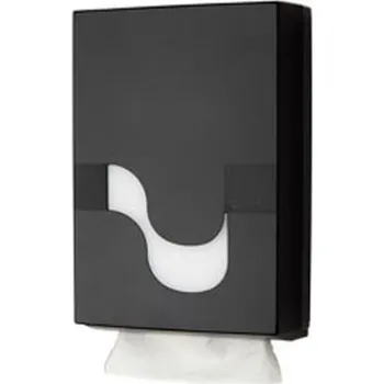 Držák kuchyňských utěrek Zásobník Celtex na skládané papírové ručníky, černý