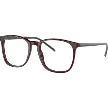 Brýlová obroučka Ray-Ban® 5387 vínová čirá lesk, stranice vínová čirá lesk 8139