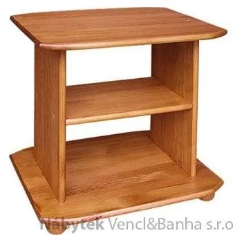 Televizní stolek dřevěný televizní stolek RTV z masivního dřeva drewfilip 13