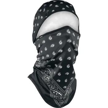 Kukla Multifunkční kukla ZANHEADGEAR SPORTFLEX CONV BK PAISLY - velikost universal