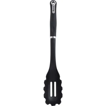 Příborník do zásuvky Naběračka na špagety Masterpro / 34 x 6 x 5,6 cm / nepřilnavý povrch / černá