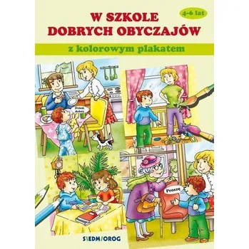 Bystrá hlava W szkole dobrych obyczajów z kolorowym plakatem - Tamara Bolanowska