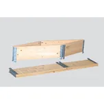 Paletový nástavec dřevěný - paletová ohrádka 800x600x200mm NOVÝ