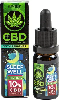 CBD Euphoria CBD olej Sleep Well 10 % 10 ml