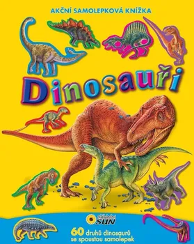 Samolepka Nakladatelství SUN Akční samolepková knížka dinosauři
