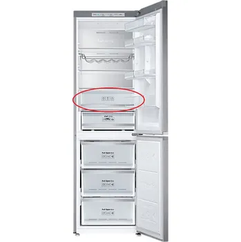 Samsung DA97-15516A 1. šuplík z vrchu v chladničce pro kombinovanou ledničku