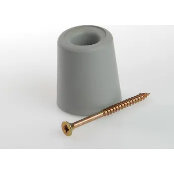 TEXIM Zarážka dveří se šroubem výška 40mm ŠEDÁ Trelleborg